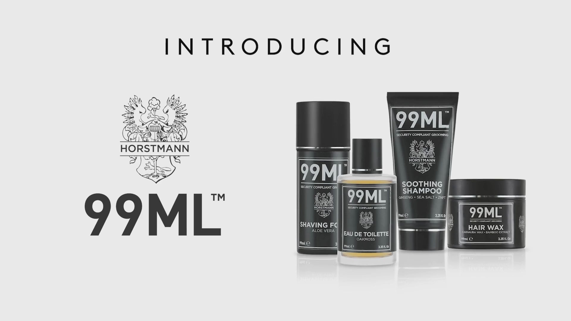 Load video: Introduction to 99ML: Premium TSA-approved men’s travel grooming kits featuring organic, vegan, cruelty-free, and recyclable products, designed for modern travelers